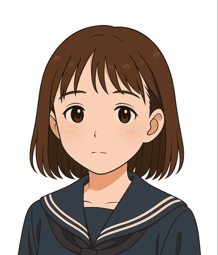 中学生　イラスト